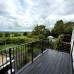Galvanised & Powder-Coated Black Walkout Balcony — Crummock, Cumbria